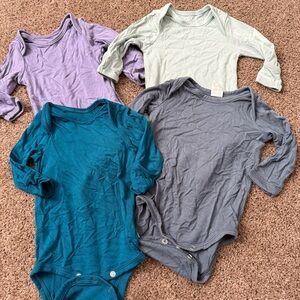 Bamboo long sleeve bodysuit bundle